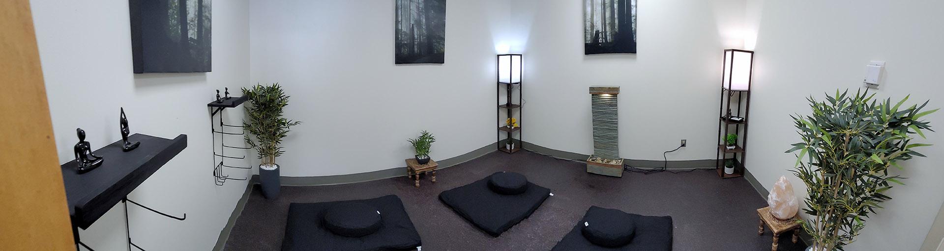 莱恩大学中心的冥想室